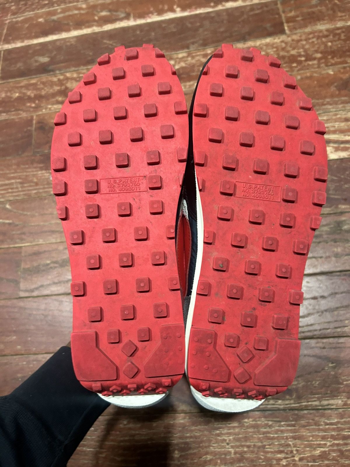 Nike × Sacai × Undercover Nike x sacai LDWaffle 'Midnight Spruce University Red' Size US 11 / EU 44 - 5 Thumbnail
