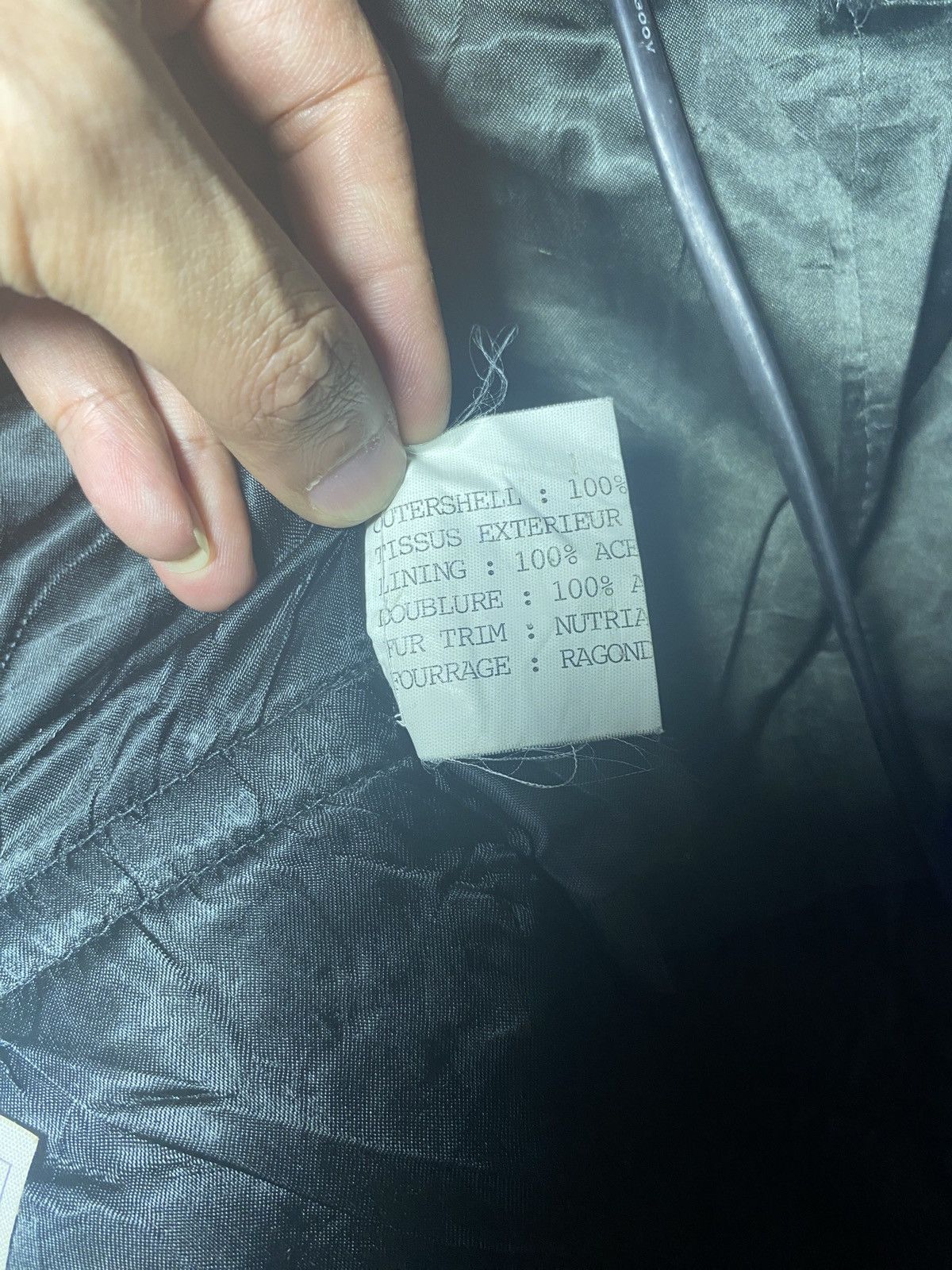 Saint Laurent Paris × Yves Saint Laurent Yves Saint Laurent Fourrures Vintage Fur Plus Lining Size US L / EU 52-54 / 3 - 8 Thumbnail