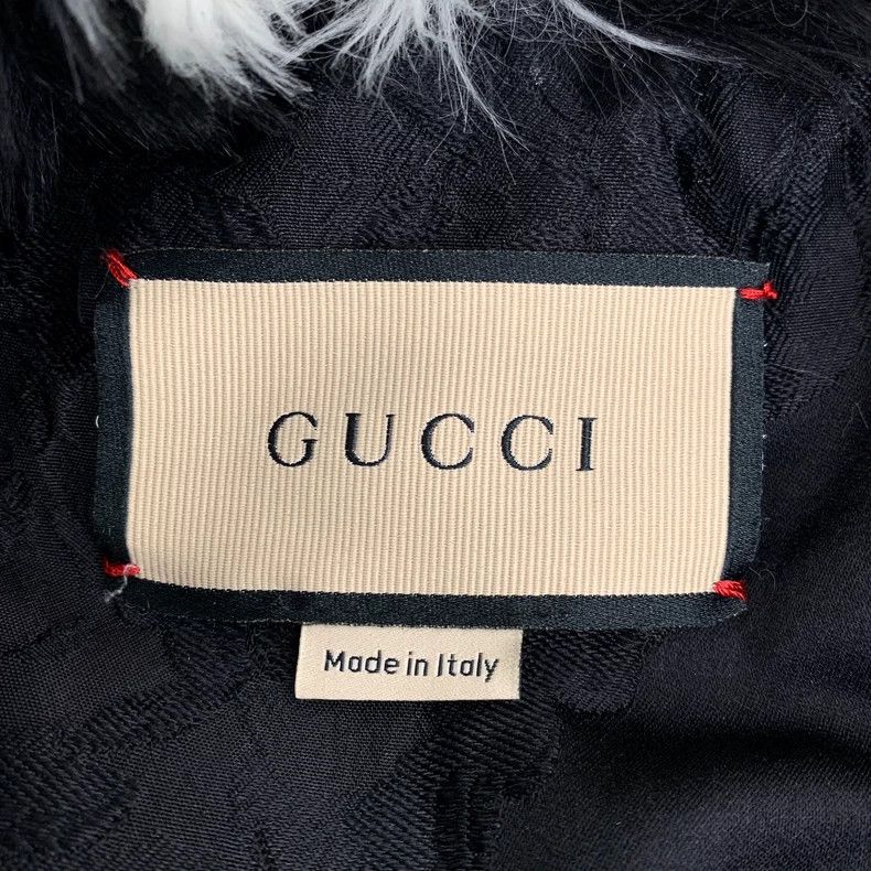 Gucci Gucci Size 36 23 color-blocked zebra-print mink fleece coat Size US XS / EU 42 / 0 - 5 Thumbnail