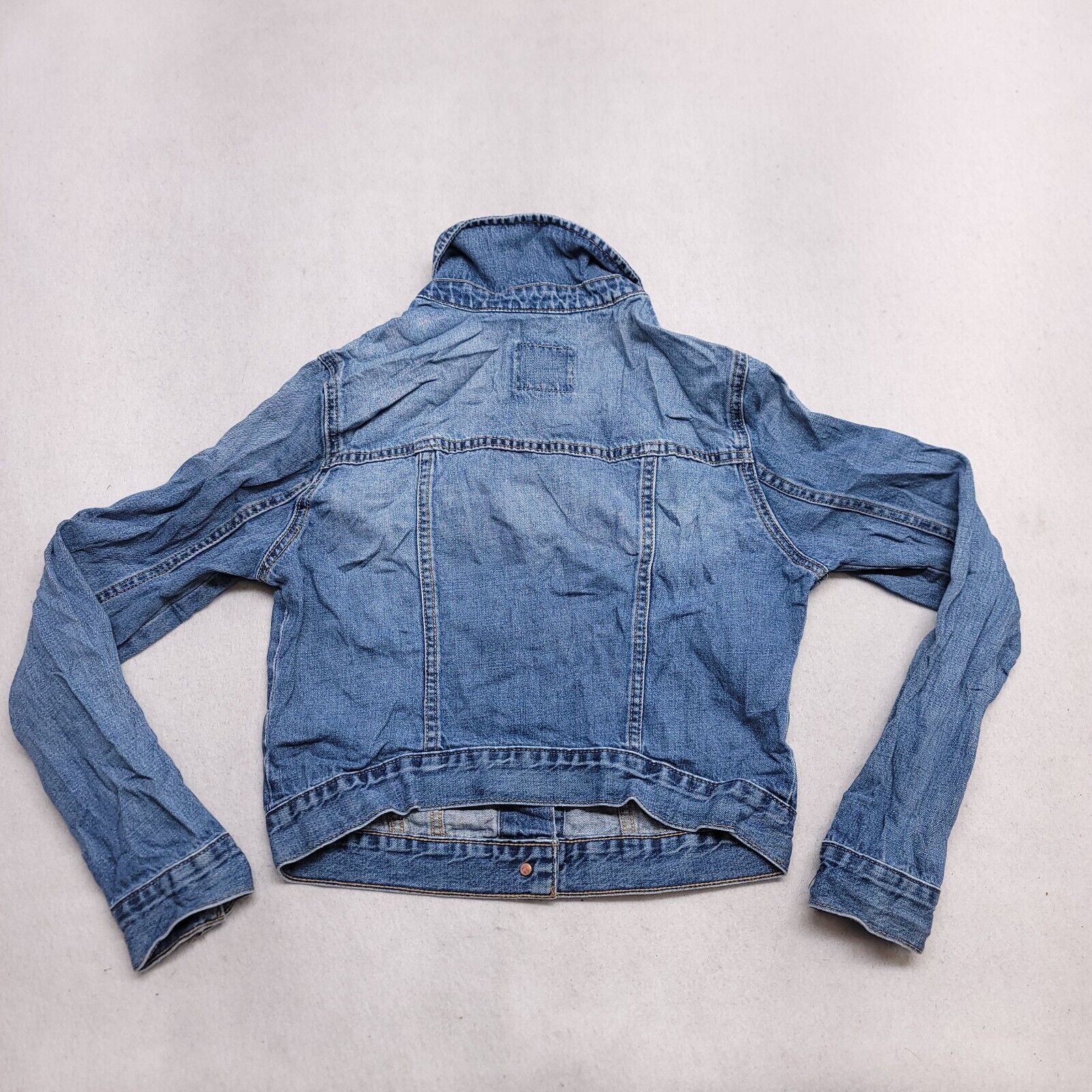 Old Navy Old Navy Casual Button Denim Jean Jacket Womens Size S Blue Size S / US 4 / IT 40 - 10 Thumbnail