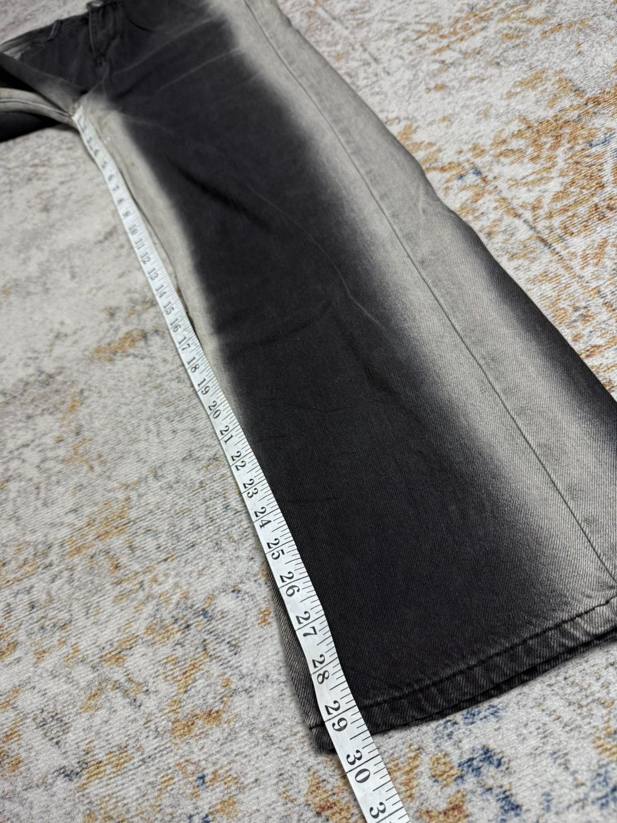 Tornado Mart Peom y2k ifsix style denim pants Size US 27 - 14 Thumbnail