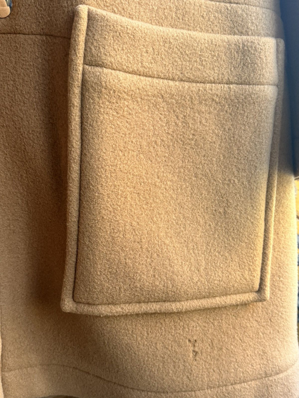 Acne Studios Acne Studios Duffle Coat in Tan Size US S / EU 44-46 / 1 - 7 Thumbnail