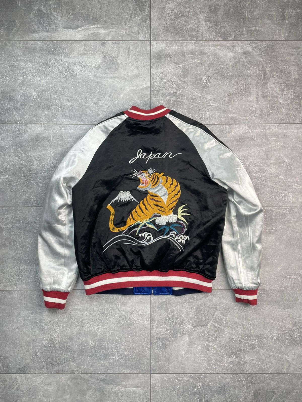 Japanese Brand Vintage Sukajan Souvenir Jacket Eagle Dragon Bomber Size M / US 6-8 / IT 42-44 - 3 Thumbnail
