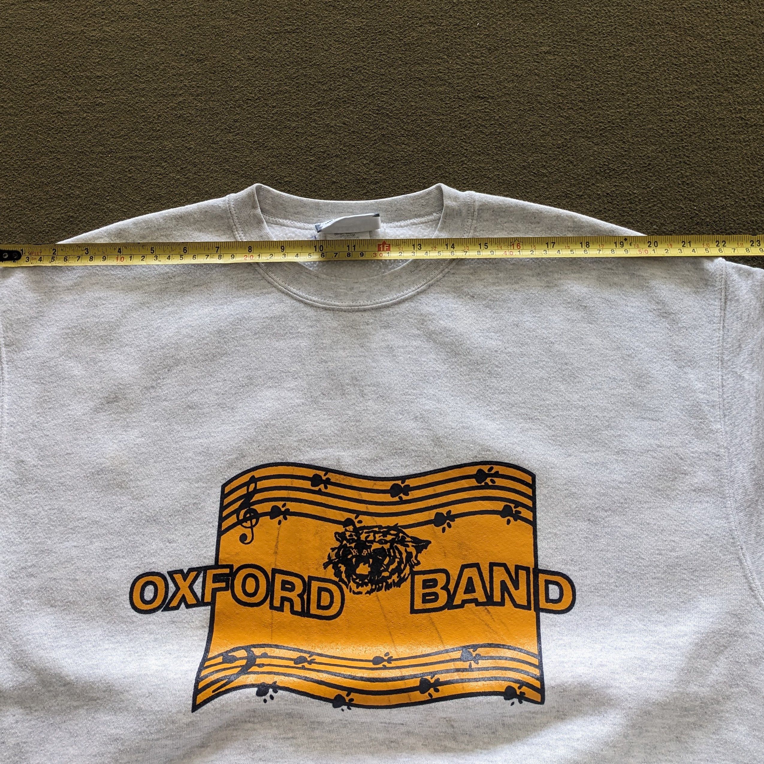 Lee Vintage LEE OXFORD BAND Crewneck Sweatshirt Size US M / EU 48-50 / 2 - 6 Thumbnail