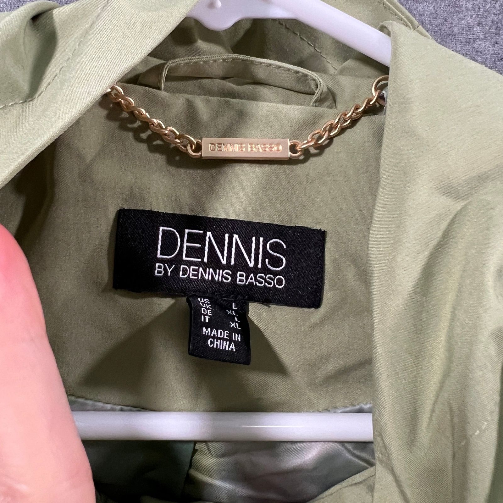 Other Dennis Basso Water Resistant Hooded Angrak Size L / US 10 / IT 46 - 3 Thumbnail