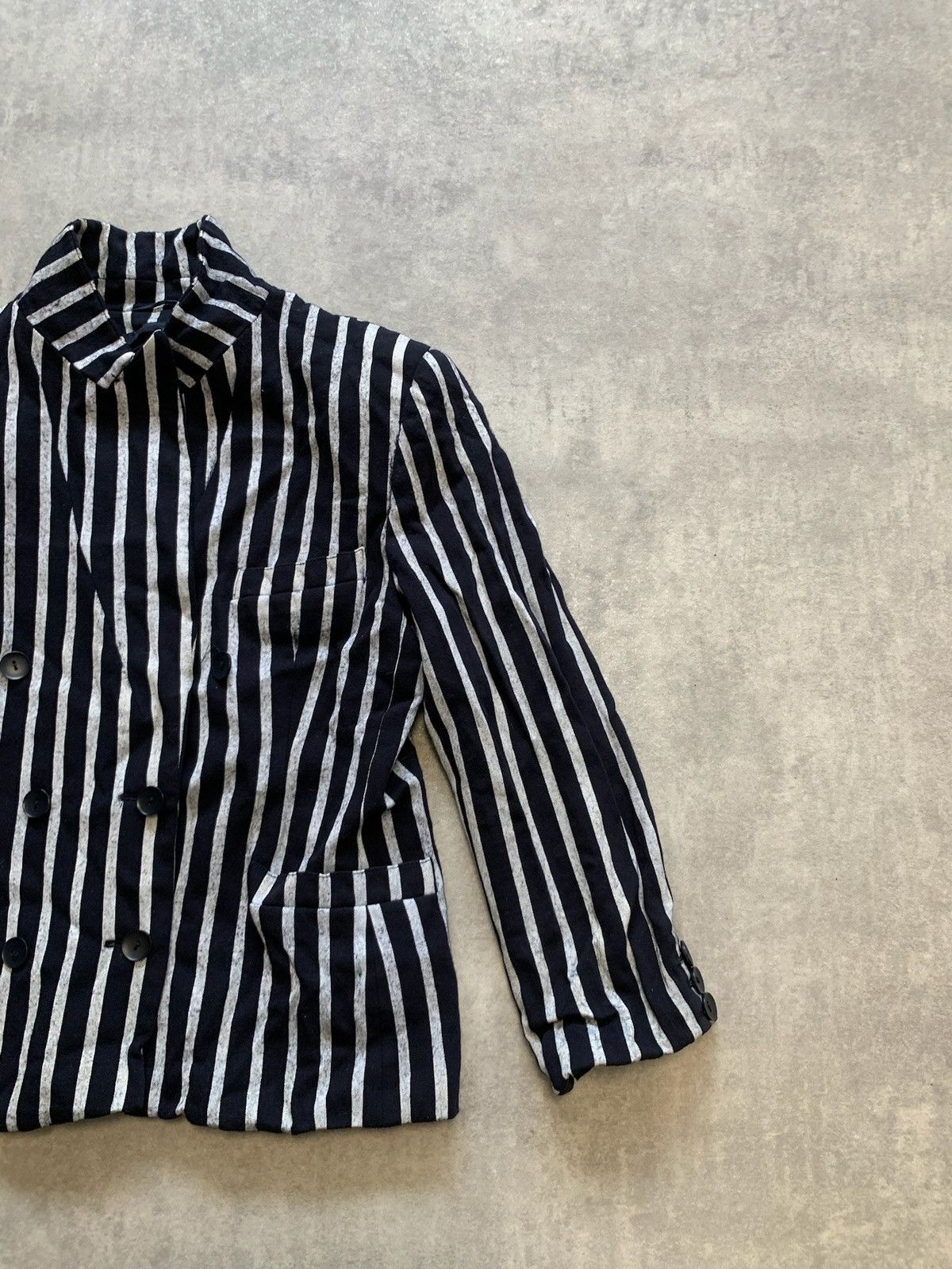 Escada Escada womens wool blazer jacket size 40 striped Size S / US 4 / IT 40 - 2 Thumbnail