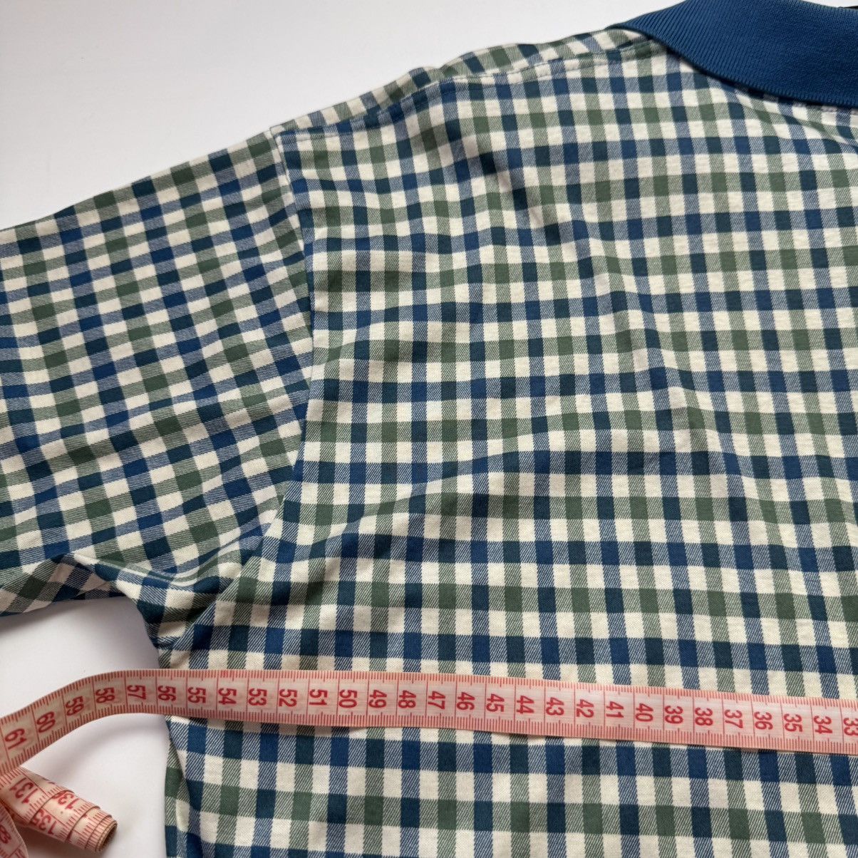 Aquascutum Aquascutum London Check Polo Shirt Size XL Size US XL / EU 56 / 4 - 13 Thumbnail
