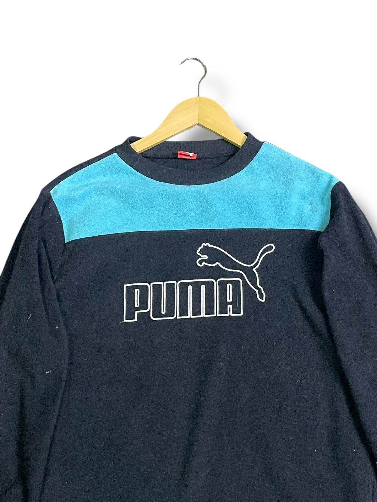 Puma × Vintage Puma Big Logo Pullover Sweater (39) Size US S / EU 44-46 / 1 - 2 Thumbnail