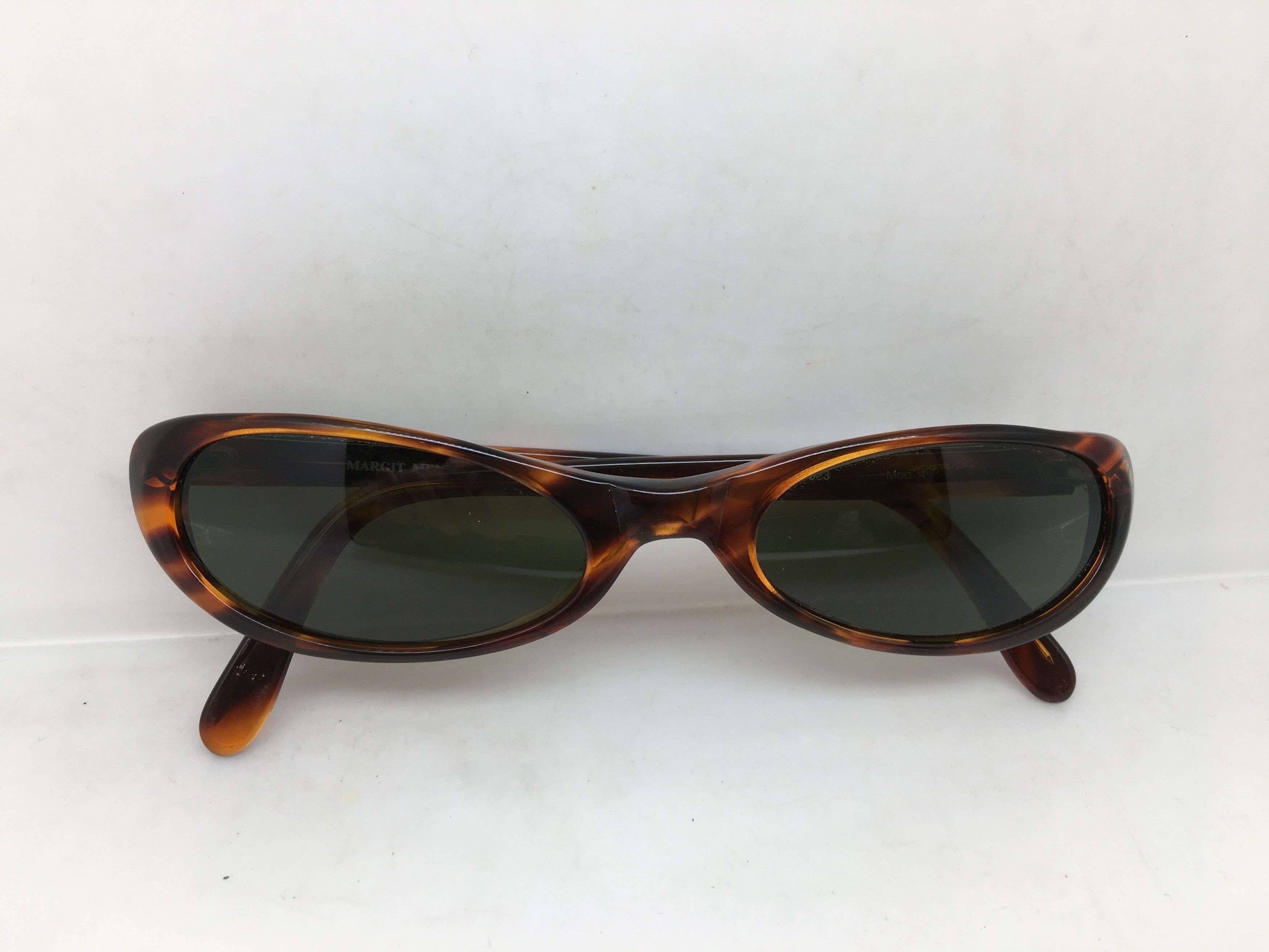 Other Margit Menia Milano Handmade Tortoise Cat Eye Sunglasses Size ONE SIZE - 8 Thumbnail