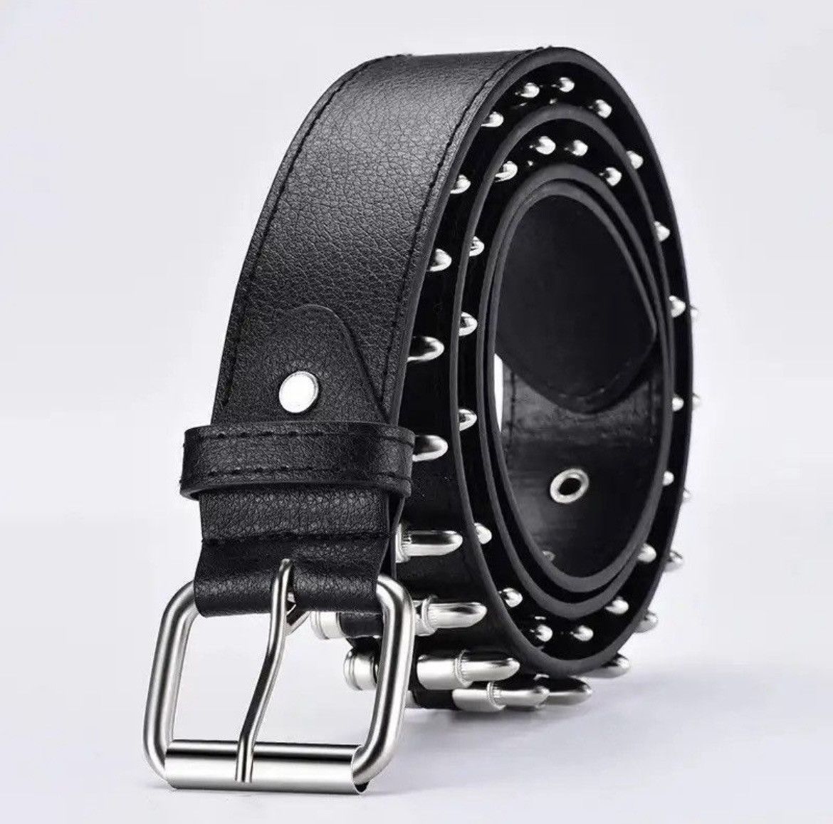Japanese Brand × Vintage Bullet Belts Metal Rivet Punk Belts Size ONE SIZE - 3 Thumbnail