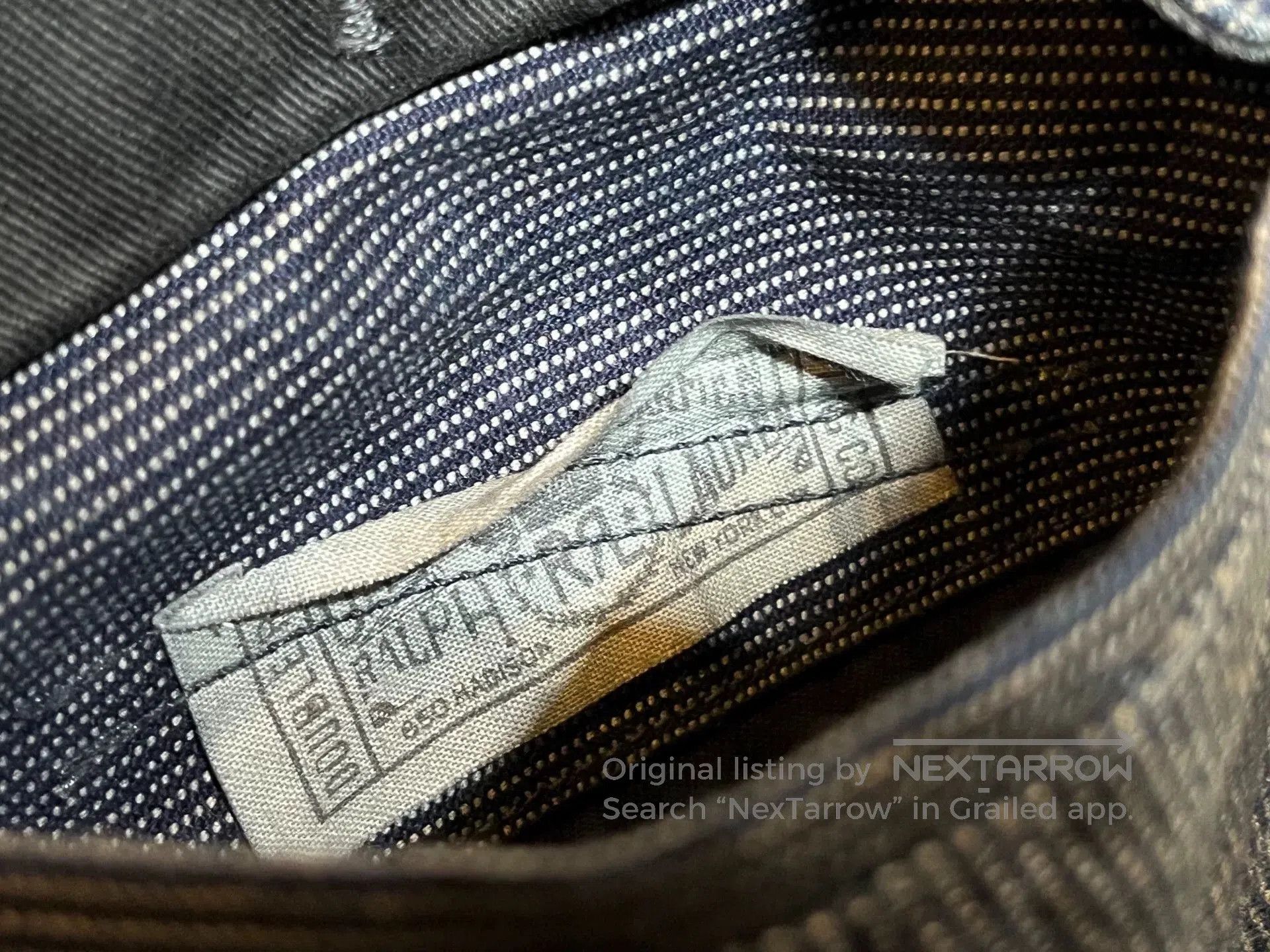 RRL Ralph Lauren RRL Blue Dye Casual Pants. Size US 30 / EU 46 - 7 Thumbnail