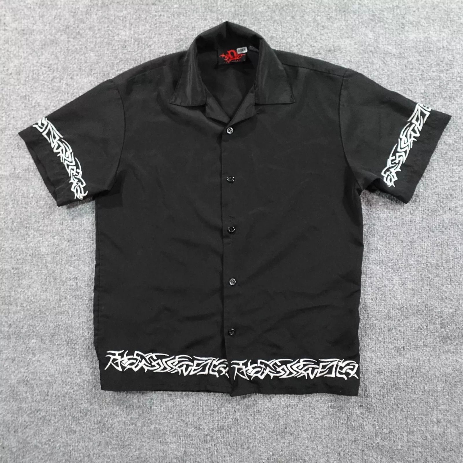 Vintage Y2K Tribal Open Collar Shirt Size US M / EU 48-50 / 2 - 1 Thumbnail