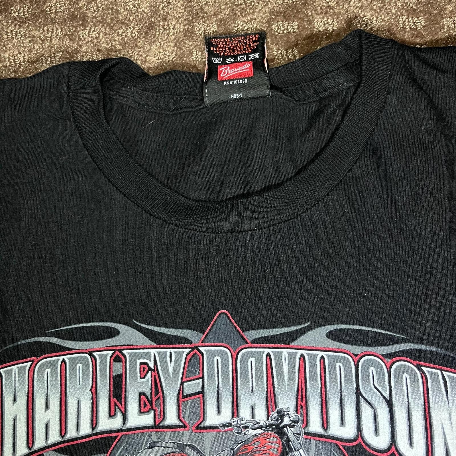 Harley Davidson : 🏍️ Harley-Davidson Tribal Motorcycle Tee – Size XL Size US XL / EU 56 / 4 - 3 Thumbnail