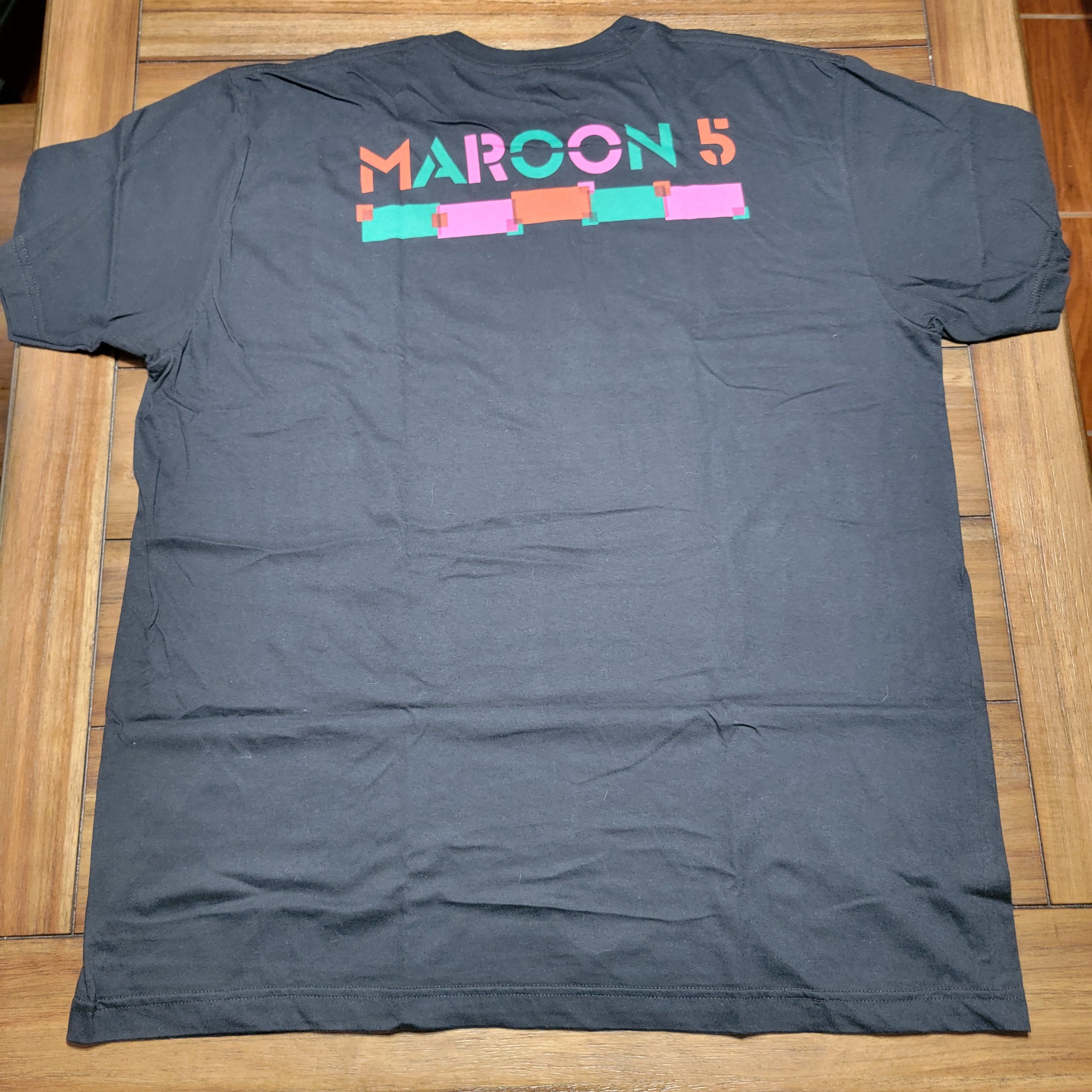American Apparel Maroon 5 Graphic Unisex Tee SS Black - Size 2XL Size US XXL / EU 58 / 5 - 3 Thumbnail