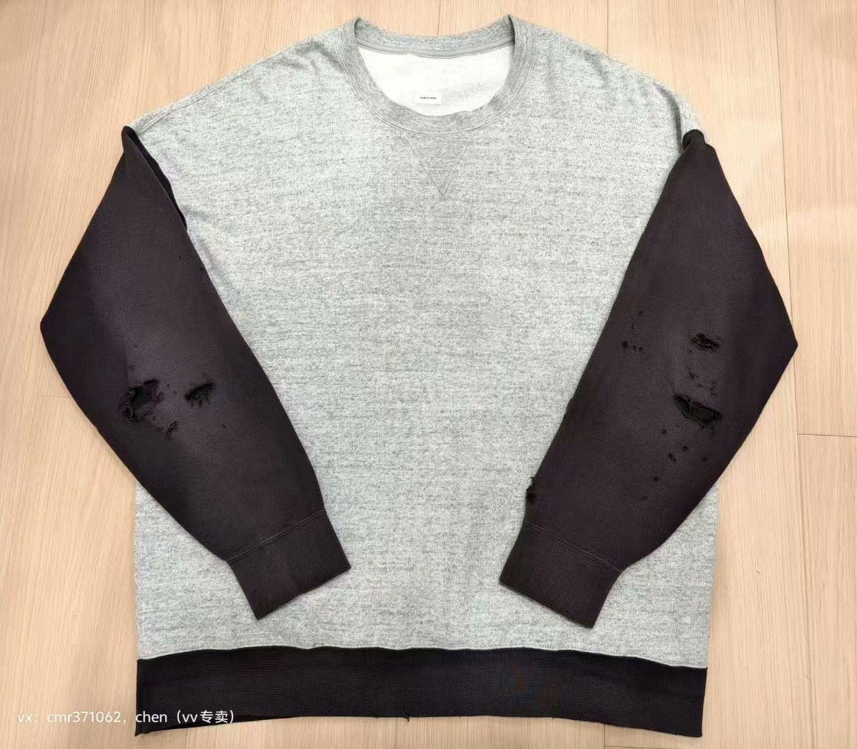 Visvim VISVIM 20SS JUMBO SWEAT L/S CRASH Size US L / EU 52-54 / 3 - 1 Thumbnail