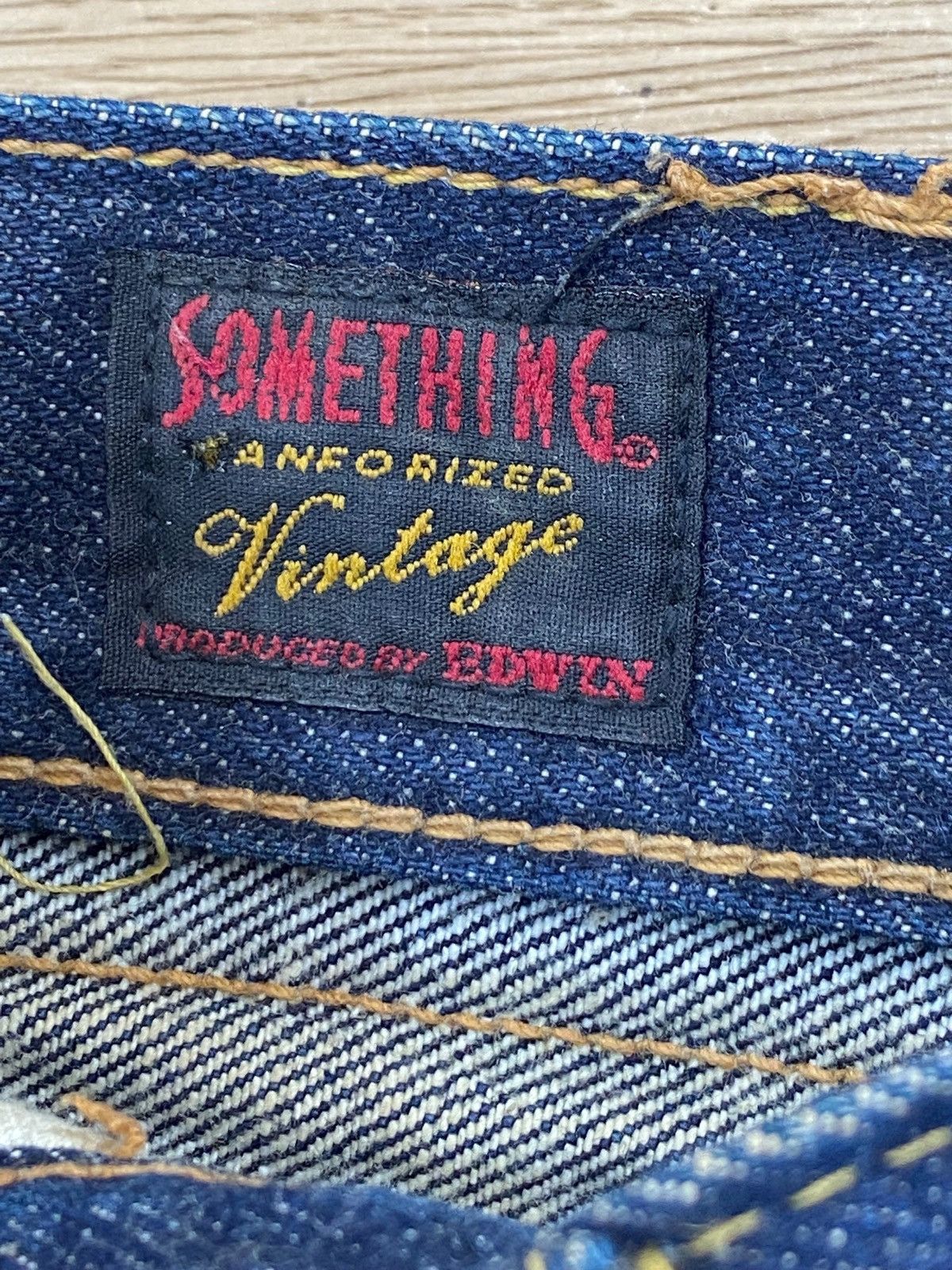 Edwin Vintage Edwin Selvedge Blue Wash Style Loose Jeans Size US 26 / EU 42 - 14 Thumbnail