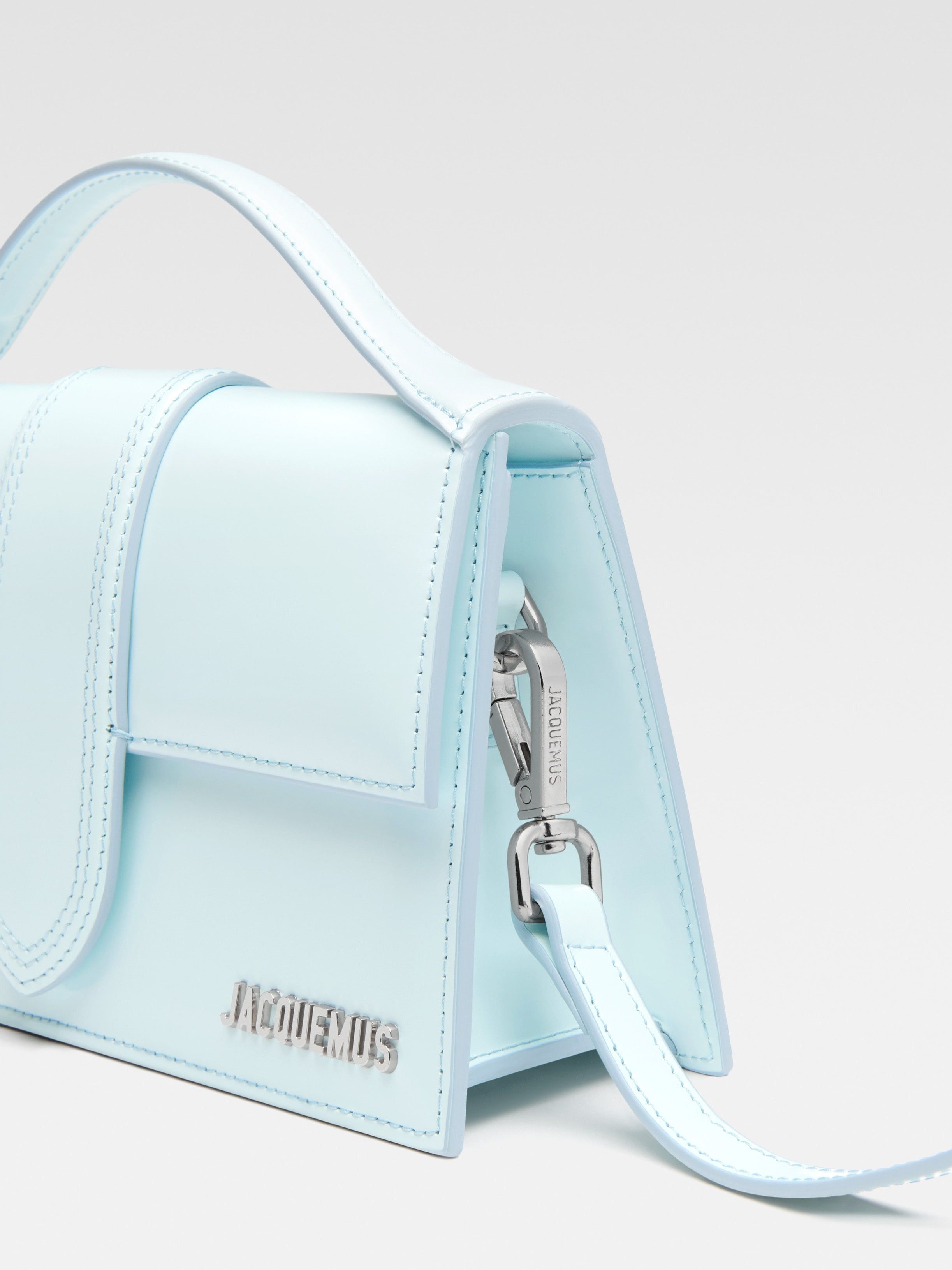 Jacquemus o1la1rc1a0925 Size: OS / Large Bambino Bag in Blue Size ONE SIZE - 4 Thumbnail