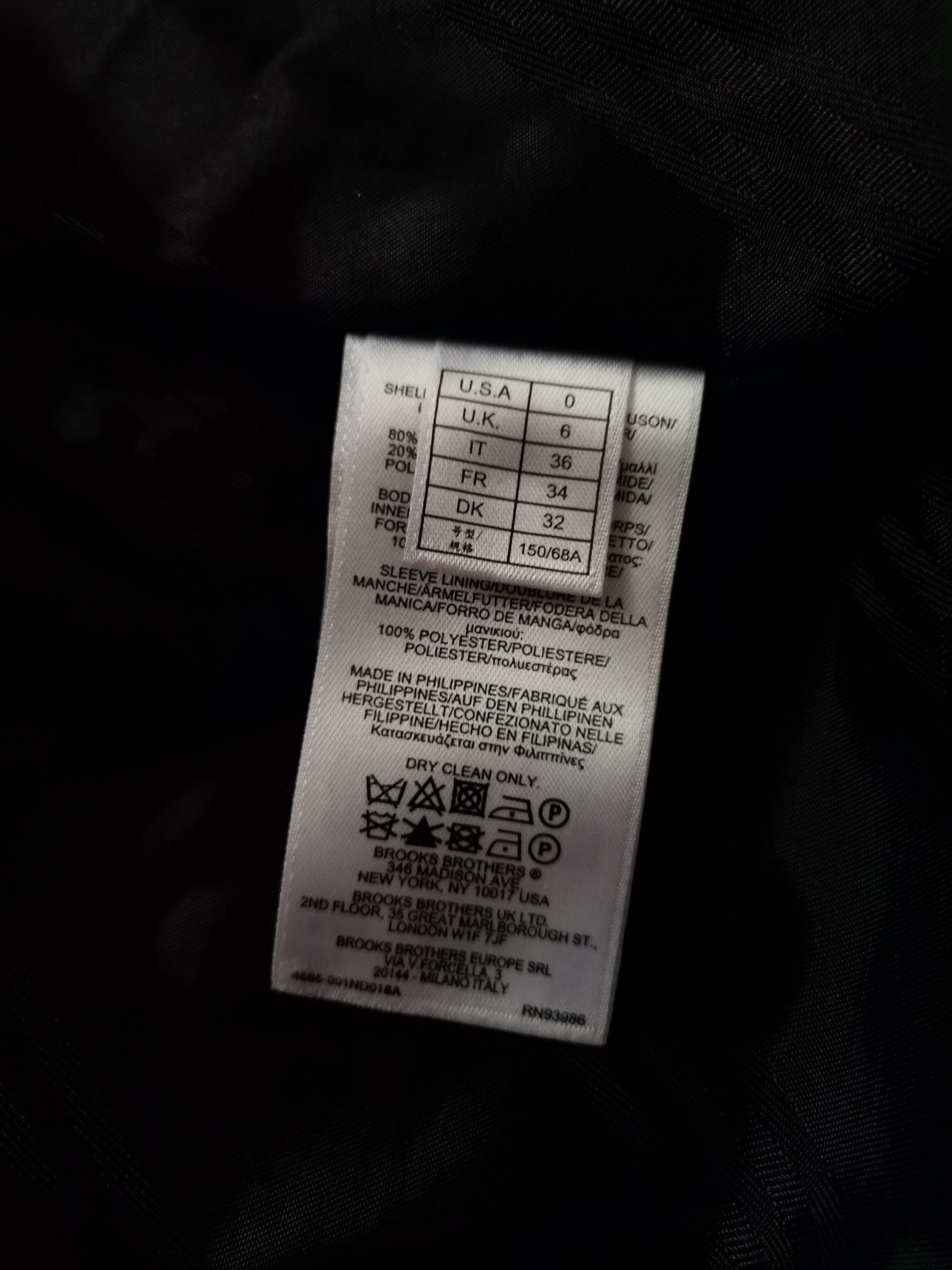 Brooks Brothers Brooks Brothers Women's Coat Size XS / US 0-2 / IT 36-38 - 3 Thumbnail