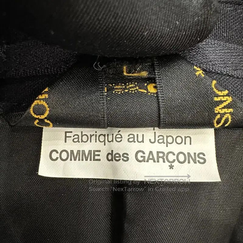 Comme des Garcons Comme des Garçons Stylish Navy Wool Coat . Size XS / US 0-2 / IT 36-38 - 5 Thumbnail