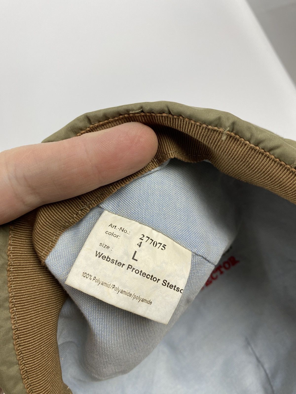 Stetson Stetson Webster Protector Cap Polyamide size L Size ONE SIZE - 9 Thumbnail