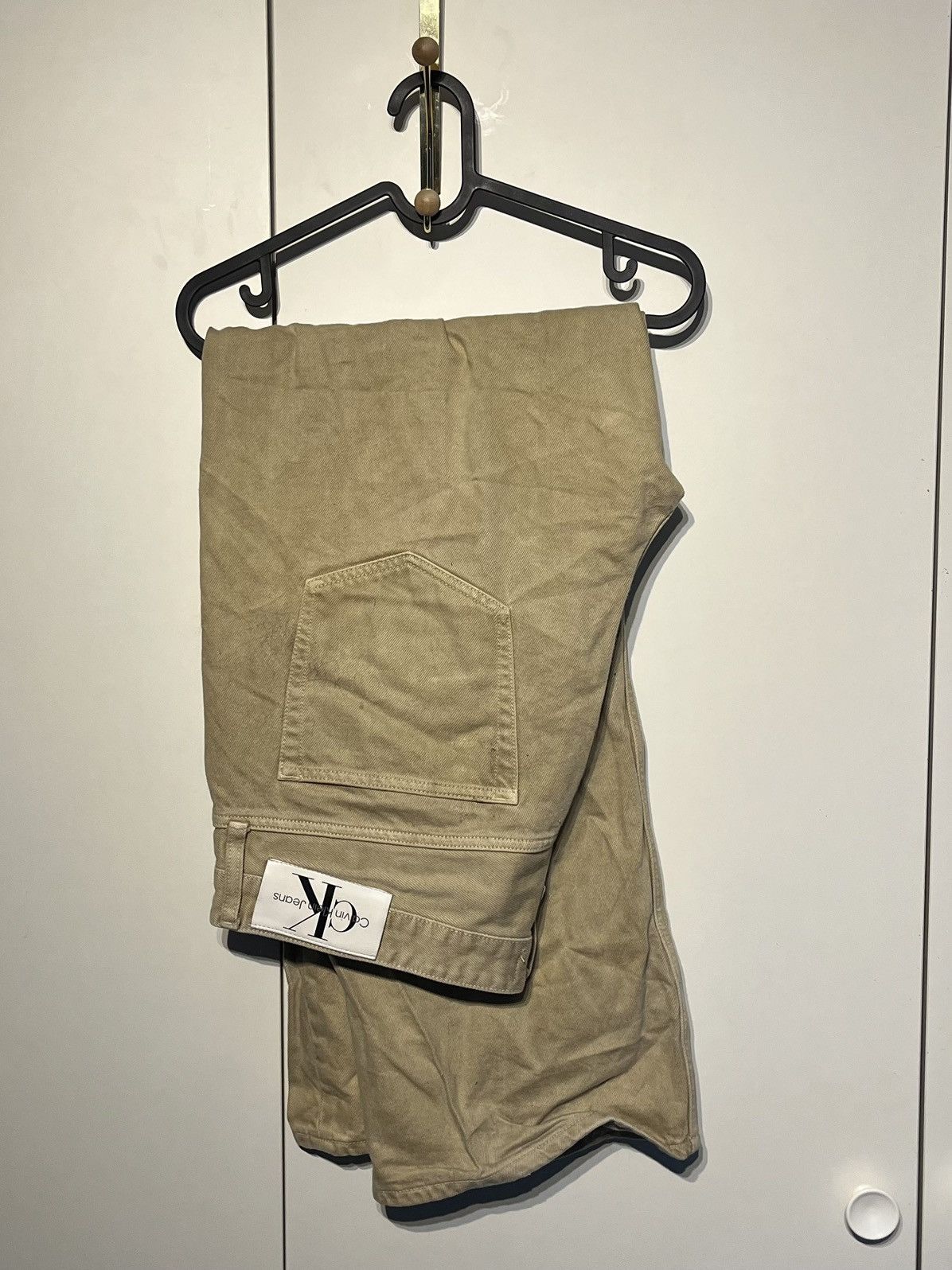 Calvin Klein Beige Clavin Klein Jeans Size US 36 / EU 52 - 7 Thumbnail