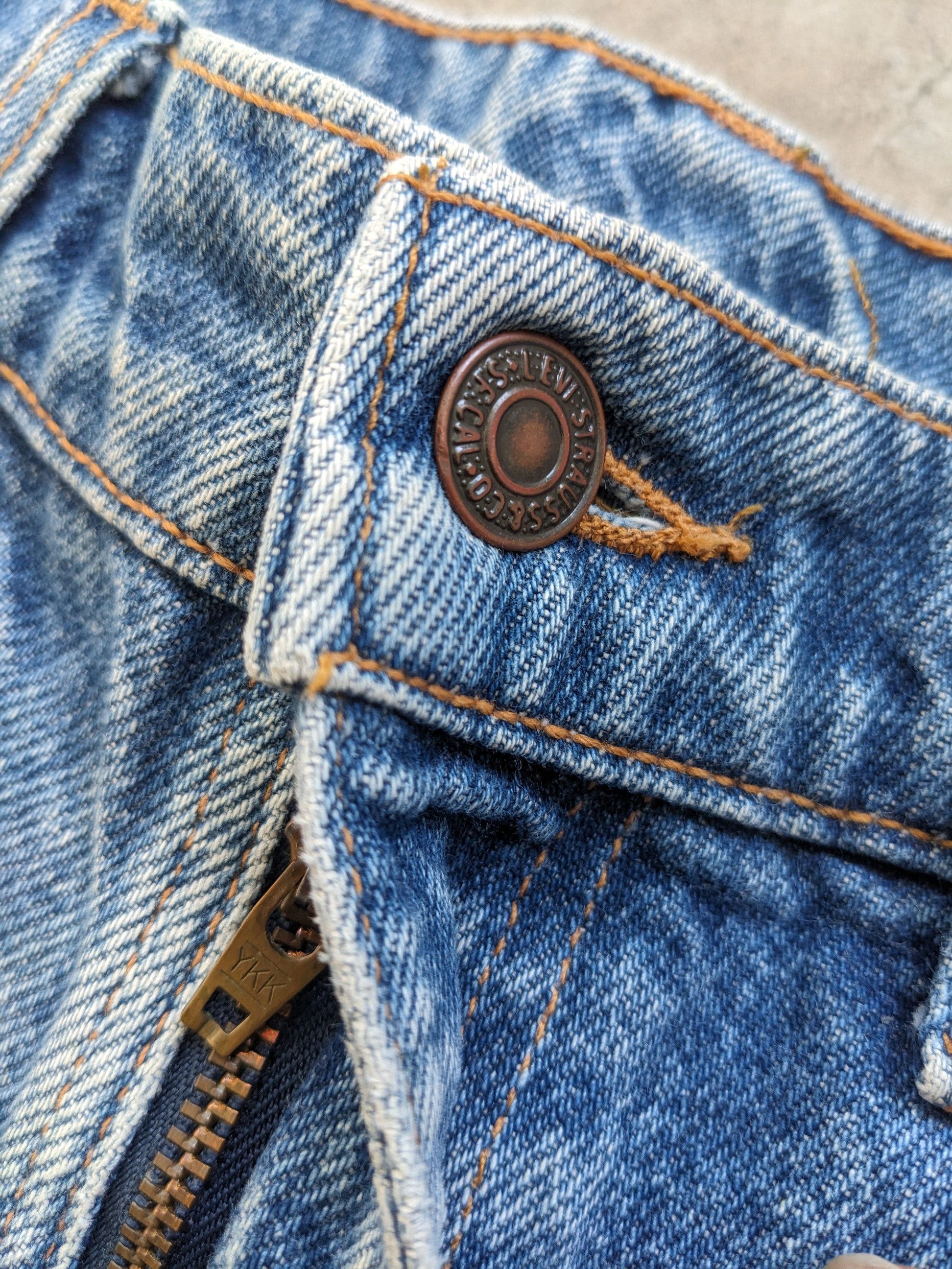 Levi's × Levi's Vintage Clothing × Vintage Vintage Levis Bootcut 517 Flare Jeans Patches Size US 31 - 11 Thumbnail