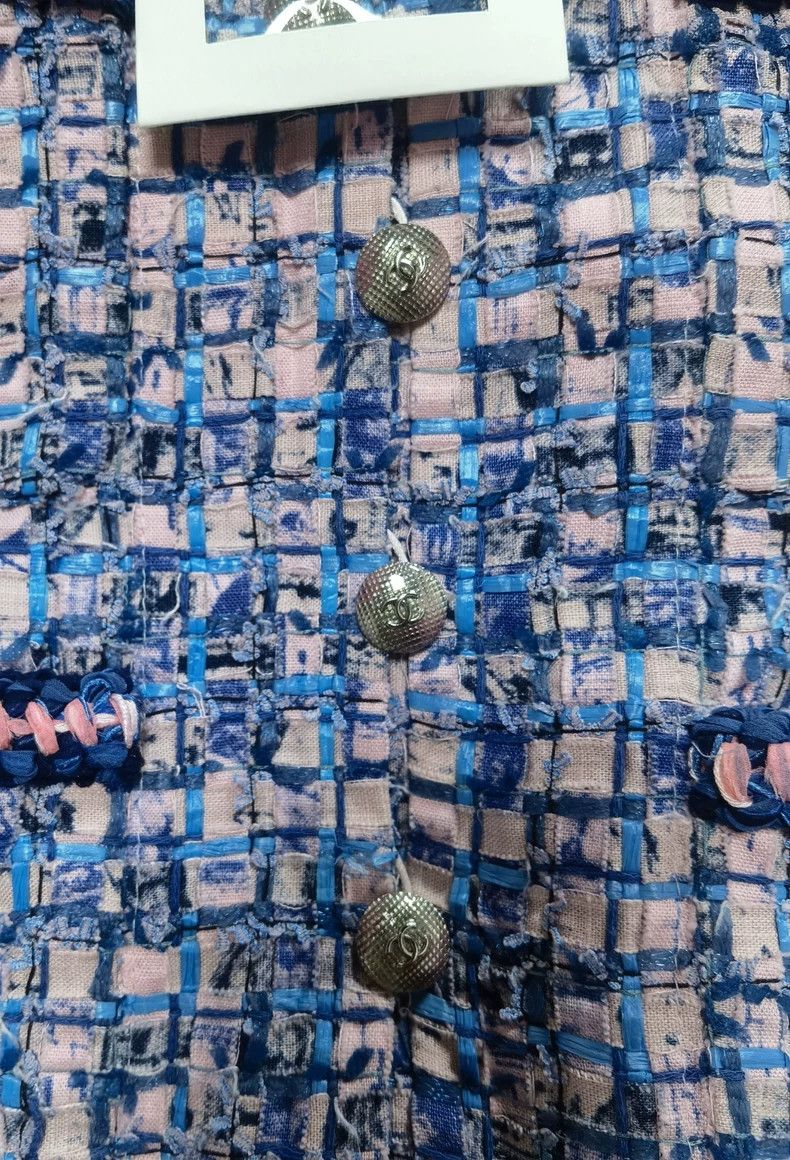 Chanel Chanel 21 Spring and Summer Preview Purple Mosaic Woven Co Size XXS / US 00 / IT 34 - 6 Thumbnail