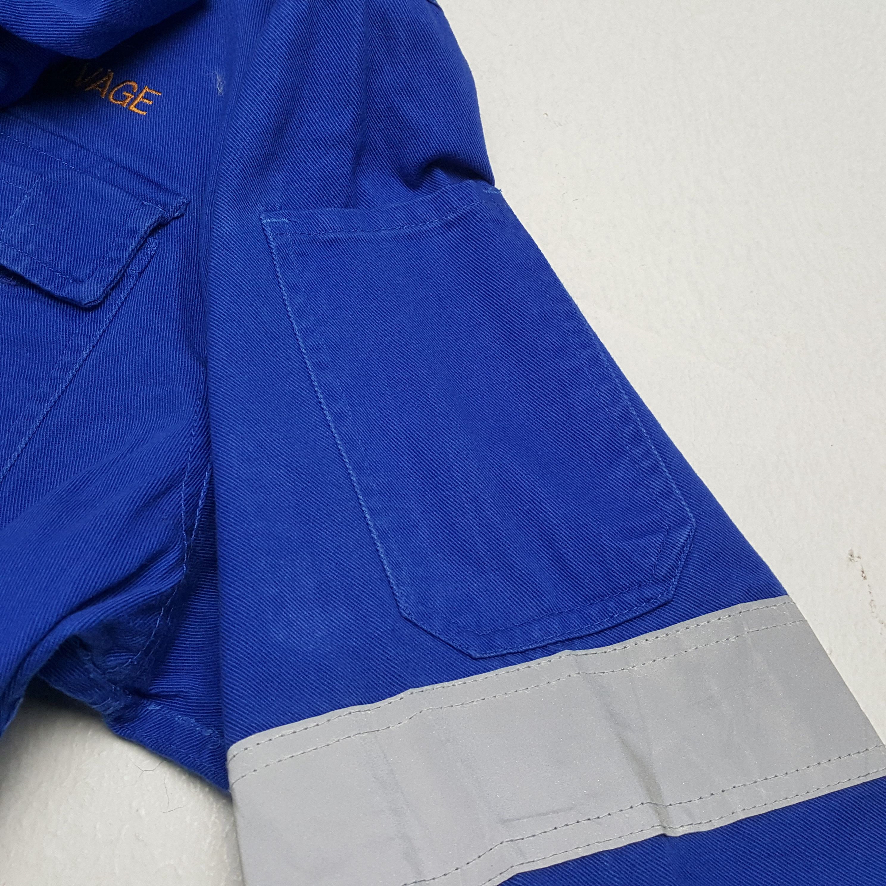 Vintage NIPPON SALVAGE Japanese Workwear Style Coverall Jacket Size US L / EU 52-54 / 3 - 11 Thumbnail