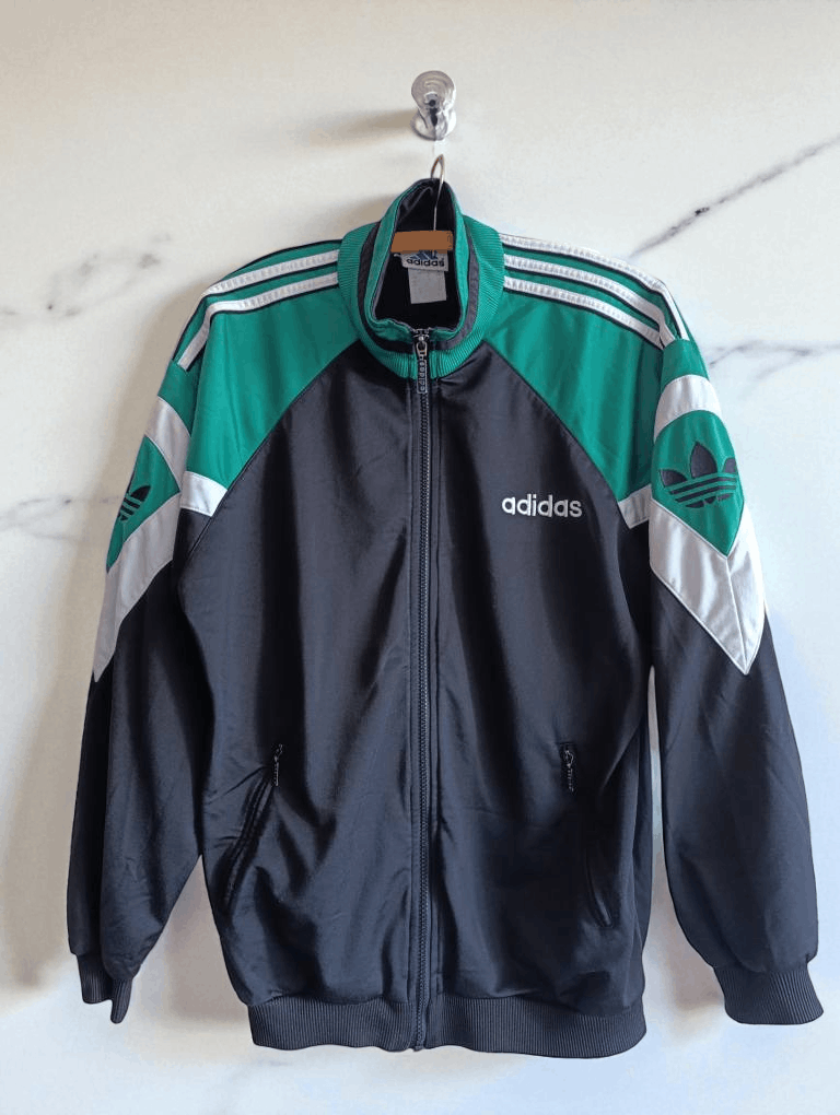 Adidas Original Adidas Vintage 90’s Tracktop - Rare / 3 Stripes Size US XL / EU 56 / 4 - 1 Thumbnail