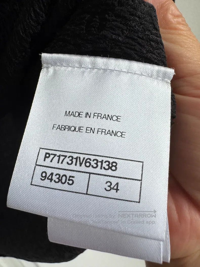 Chanel Chanel Full logo dark pattern bow short sleeves Size XXS / US 00 / IT 34 - 5 Thumbnail