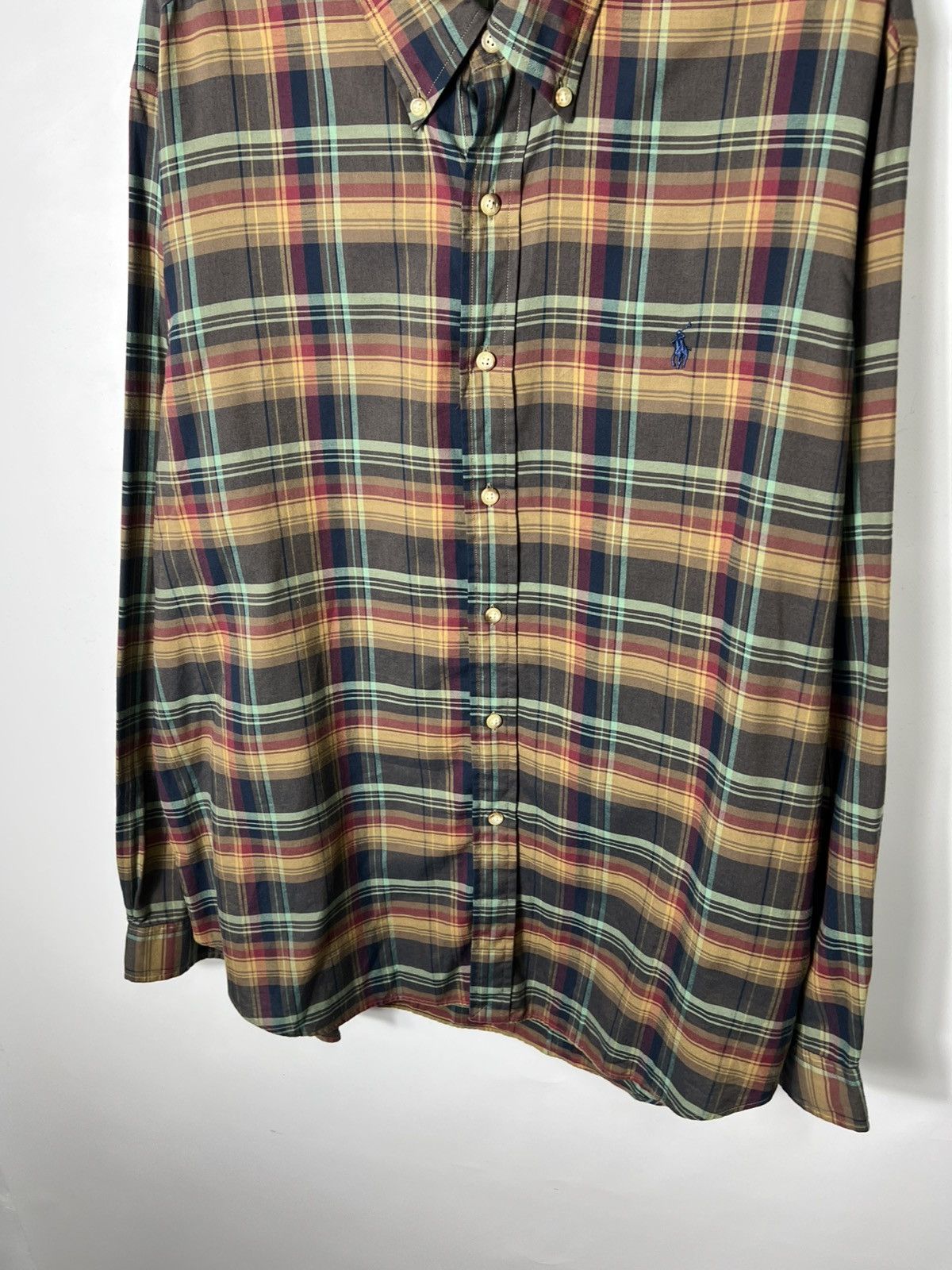 Polo Ralph Lauren Vintage streetwear y2k Polo Ralph Lauren Plaid button shirt Size US XL / EU 56 / 4 - 5 Thumbnail