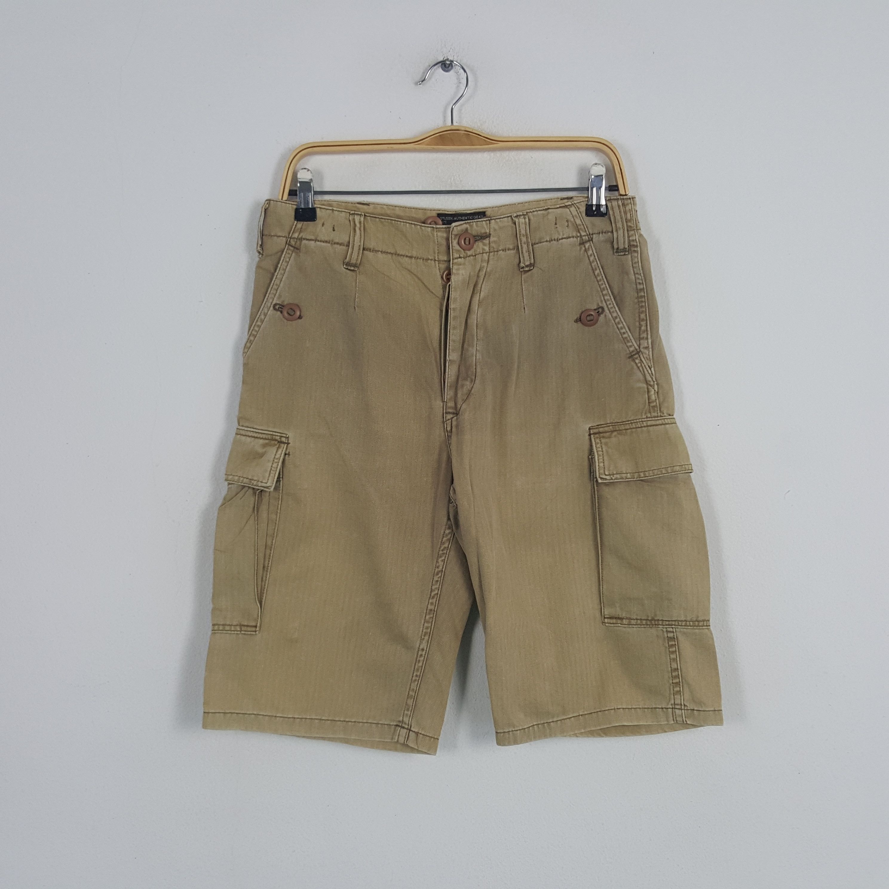 Stussy Vintage Stussy American Streetwear Cargo Short Pants Size US 30 / EU 46 - 3 Thumbnail