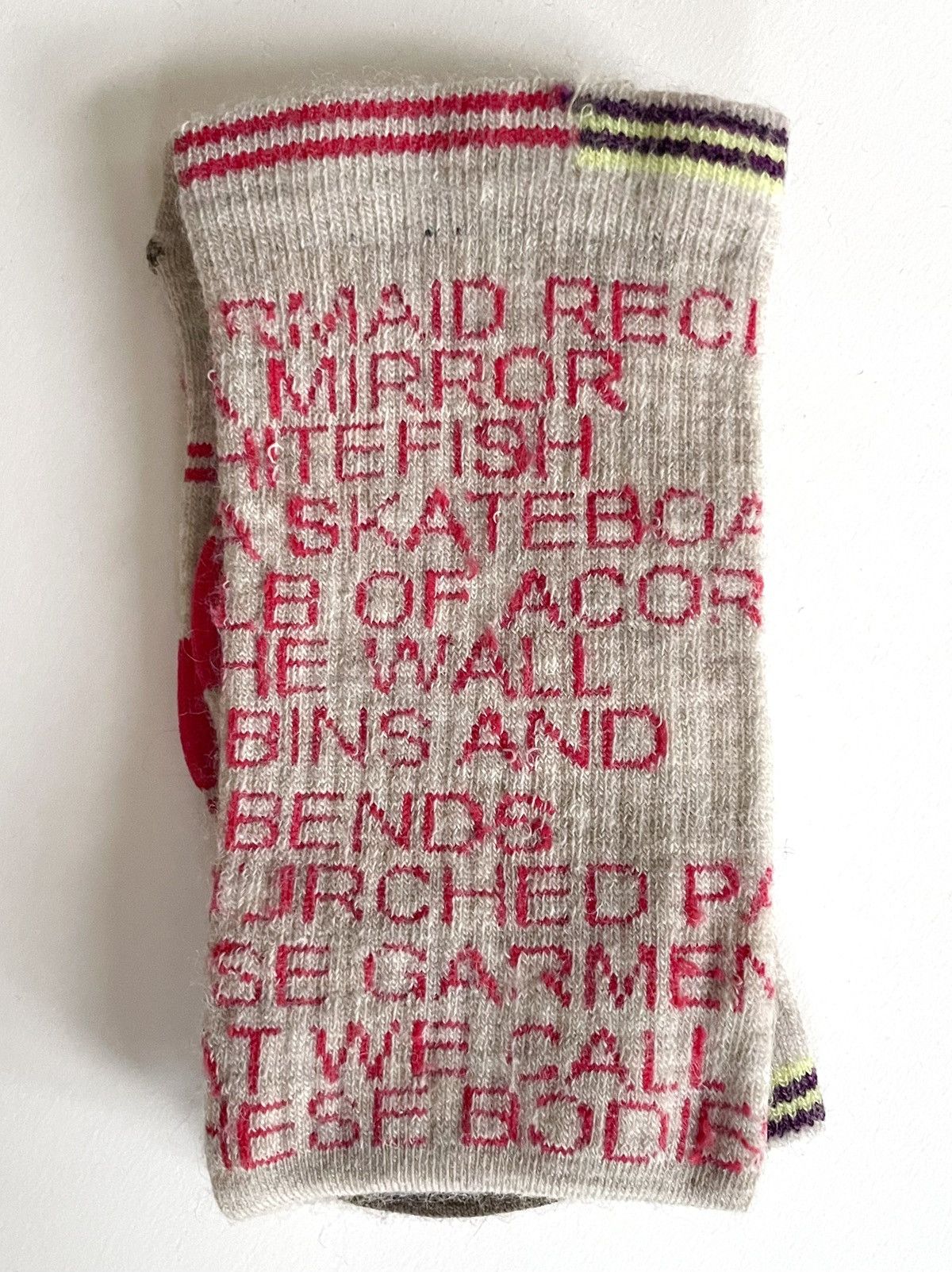 Eckhaus Latta ECKHAUS LATTA Poem Socks Size ONE SIZE - 7 Thumbnail