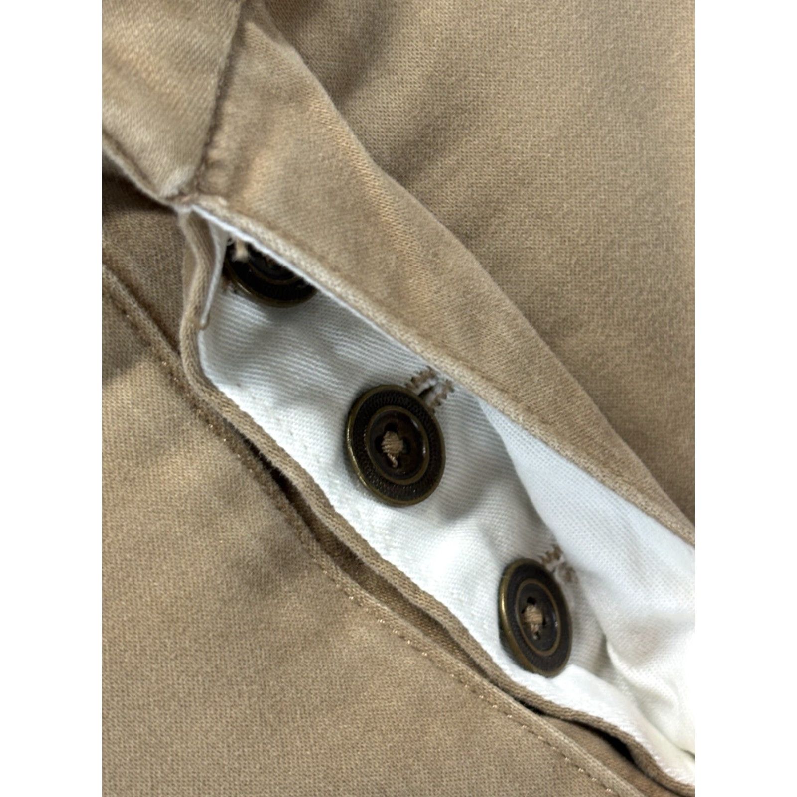 Ralph Lauren VINTAGE Ralph Lauren Women's Riding Pants Size 4 Ankle Chino Equestrian Buckle Back Buttons Brown Size 27" / US 4 / IT 40 - 3 Thumbnail