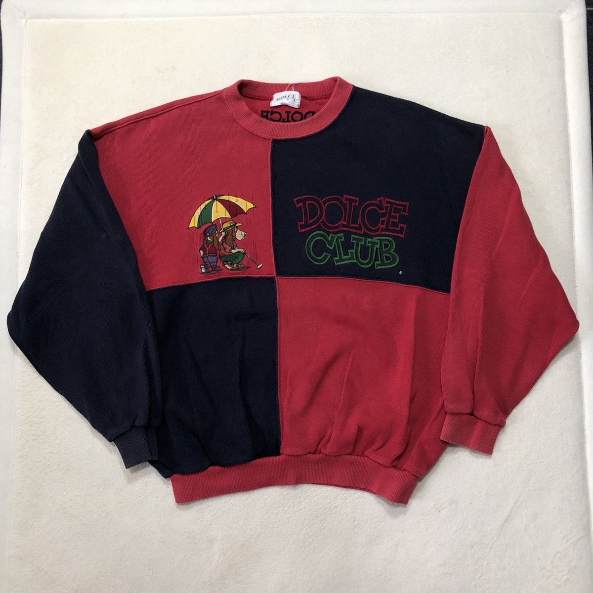 Japanese Brand × Vintage VINTAGE FADED Japanese Brand DOLCE CLUB Sweatshirt Size US L / EU 52-54 / 3 - 1 Thumbnail