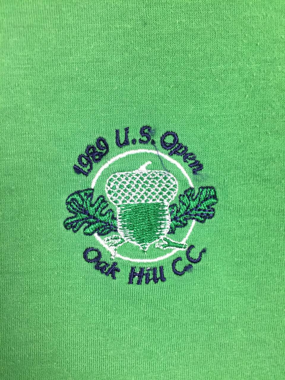 Vintage Vtg La Mode 1989 U.S Open Oak Hill CC Golf Polo Shirt Size US M / EU 48-50 / 2 - 4 Thumbnail