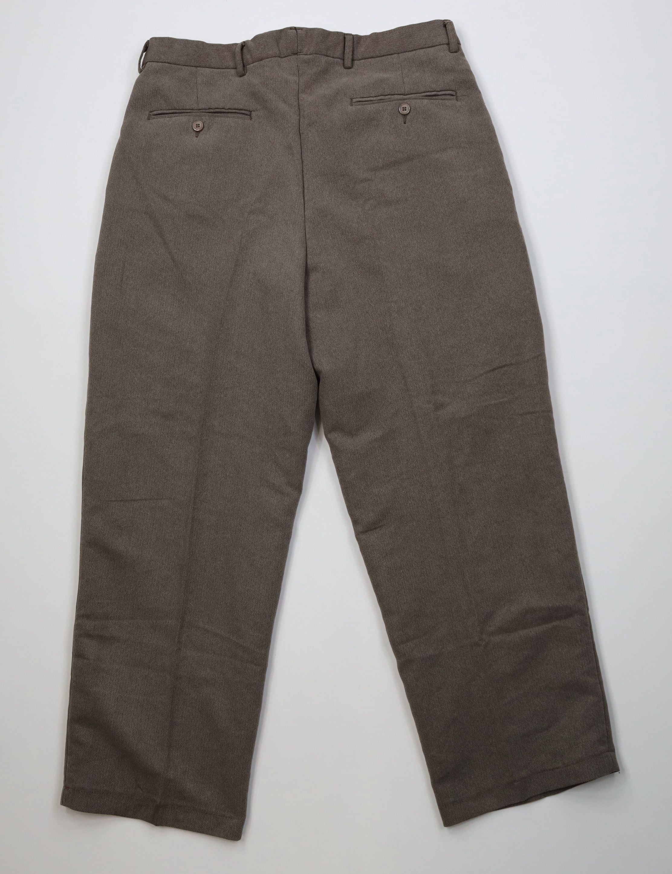 Vintage Vintage 90s Streetwear Herringbone Wide Leg Chino Pants Size US 34 / EU 50 - 9 Thumbnail