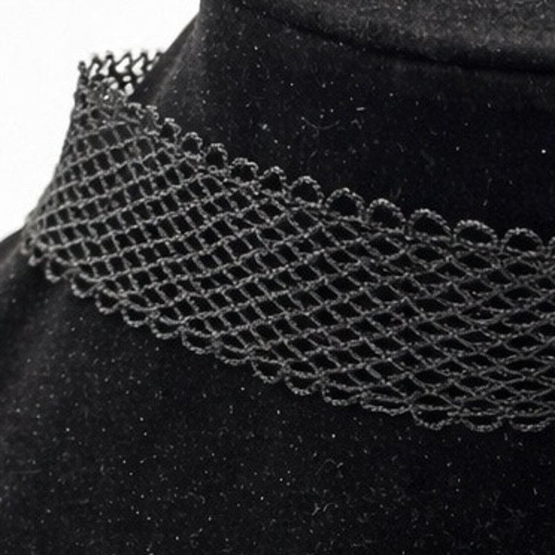 Other Black Mesh Choker Size ONE SIZE - 2 Thumbnail