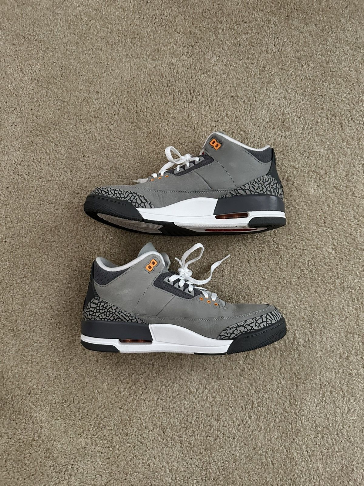 Jordan Brand Air Jordan 3 Retro ‘Cool Grey’ Size US 12 / EU 45 - 2 Thumbnail