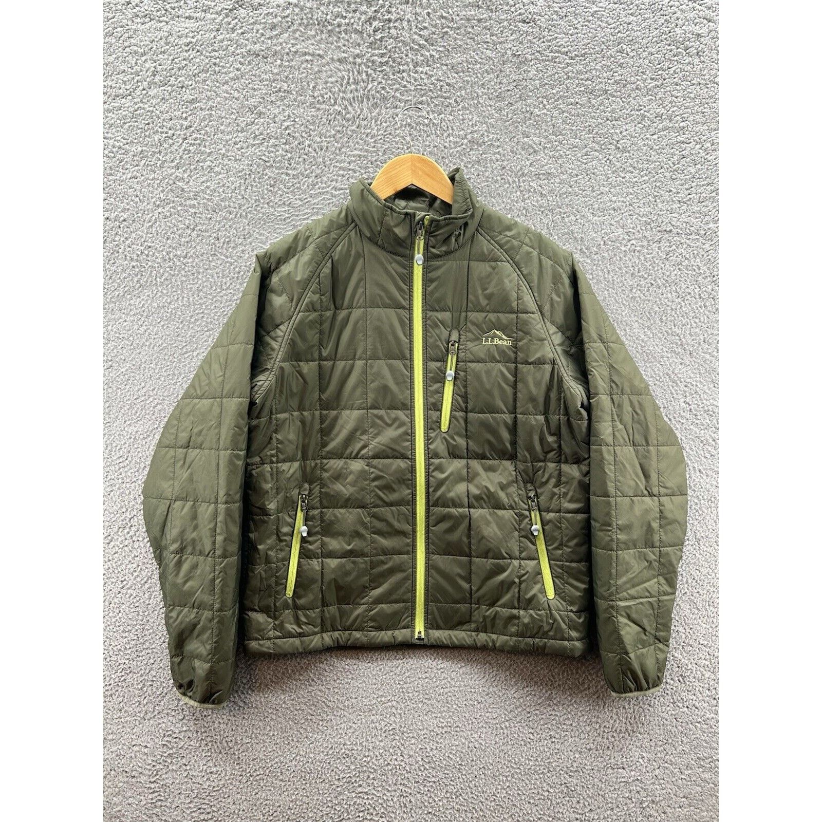 L.L. Bean L.L.Bean Primaloft Packaway Green Jacket Size Medium Regular Size US L / EU 52-54 / 3 - 1 Thumbnail