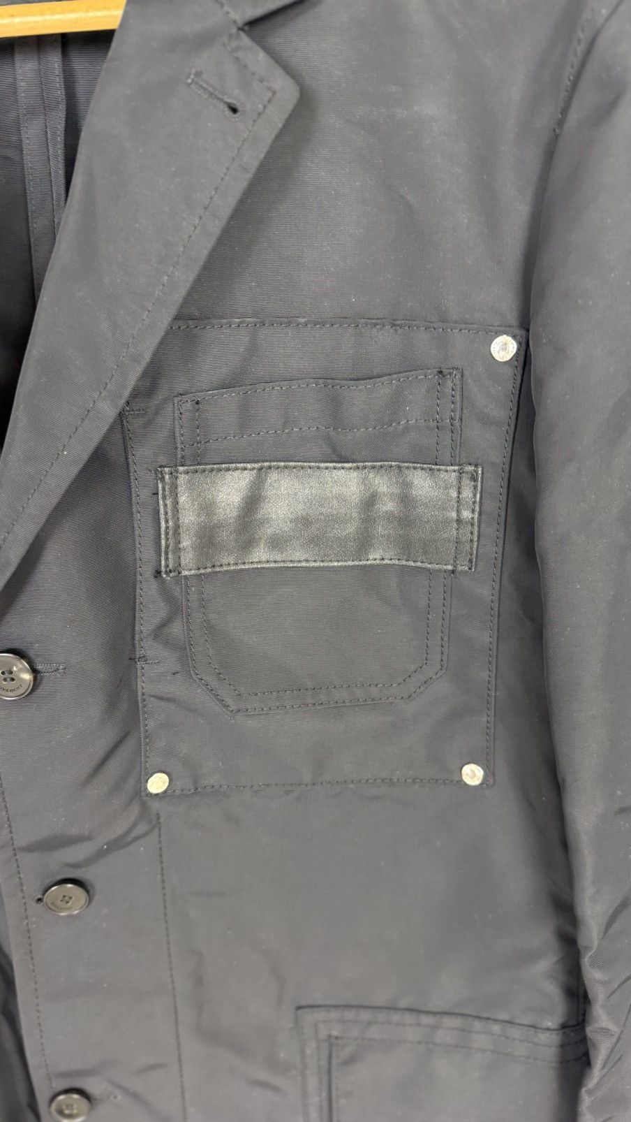 Givenchy Givenchy Nylon Blazer jacket Size 52R - 5 Thumbnail