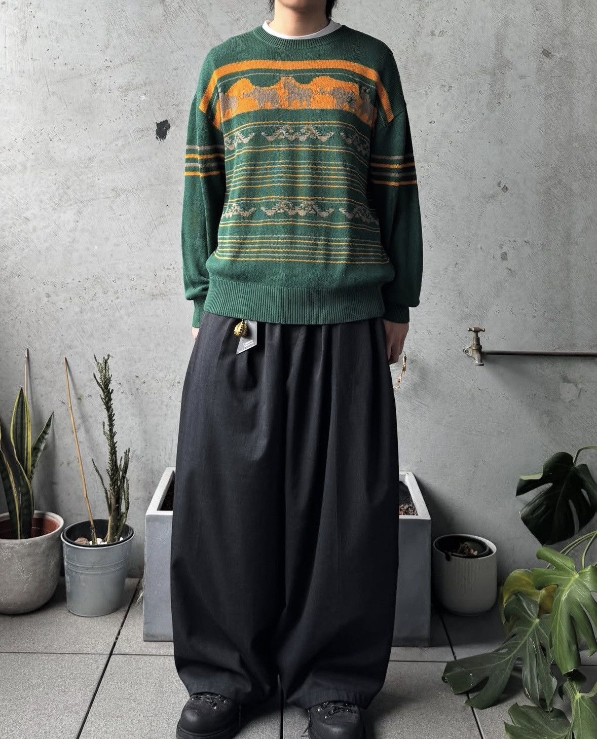 Undercover Elephant Knit SS97 Size US M / EU 48-50 / 2 - 5 Thumbnail