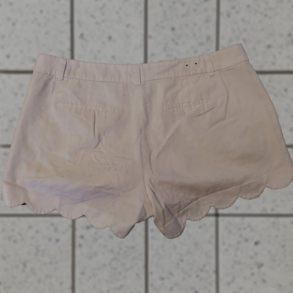 J.Crew Womens J. Crew Shorts White Chino Cotton 14 Size 36" / US 14 / IT 50 - 1 Thumbnail