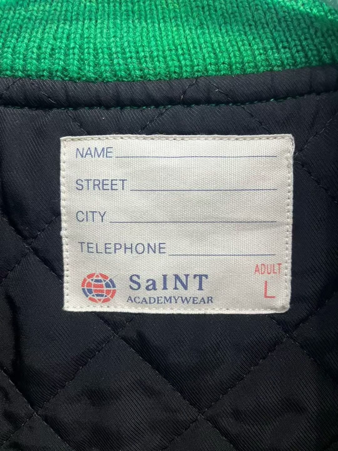 Saint Michael Saint Michael 23ss varsity jacket. 2501-Nextarrow Size US L / EU 52-54 / 3 - 4 Thumbnail