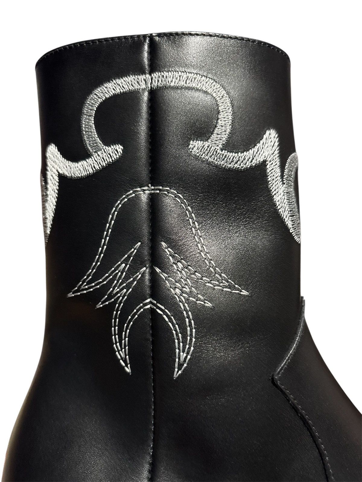 Jarod John Leonard JJL Western Embroidered Leather Boots Size US 10 / EU 43 - 5 Thumbnail