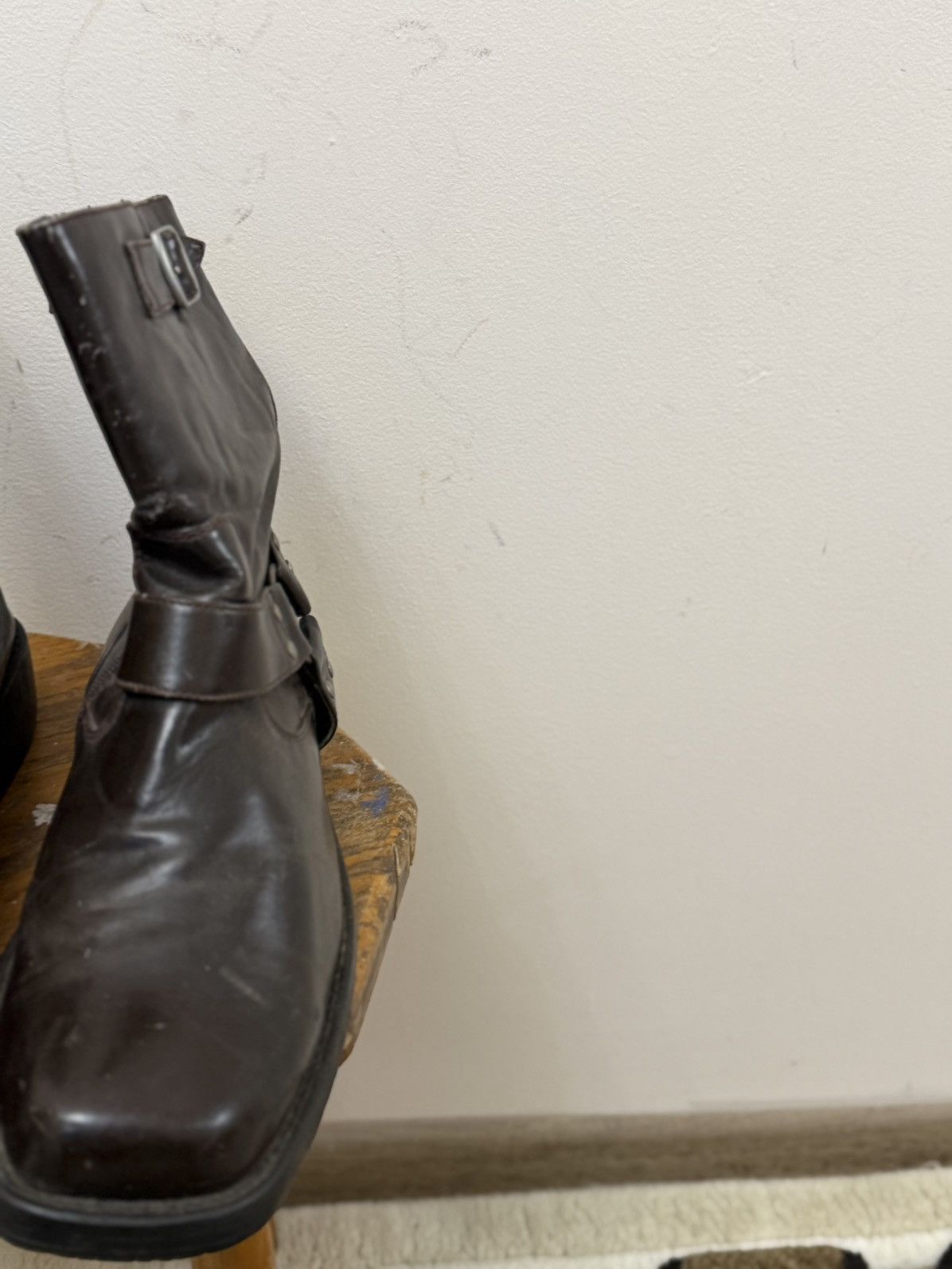 Vintage Vintage Leather Guidi Vibe Cowboy Ankle Avant-Garde Boots Size US 9 / EU 42 - 7 Thumbnail