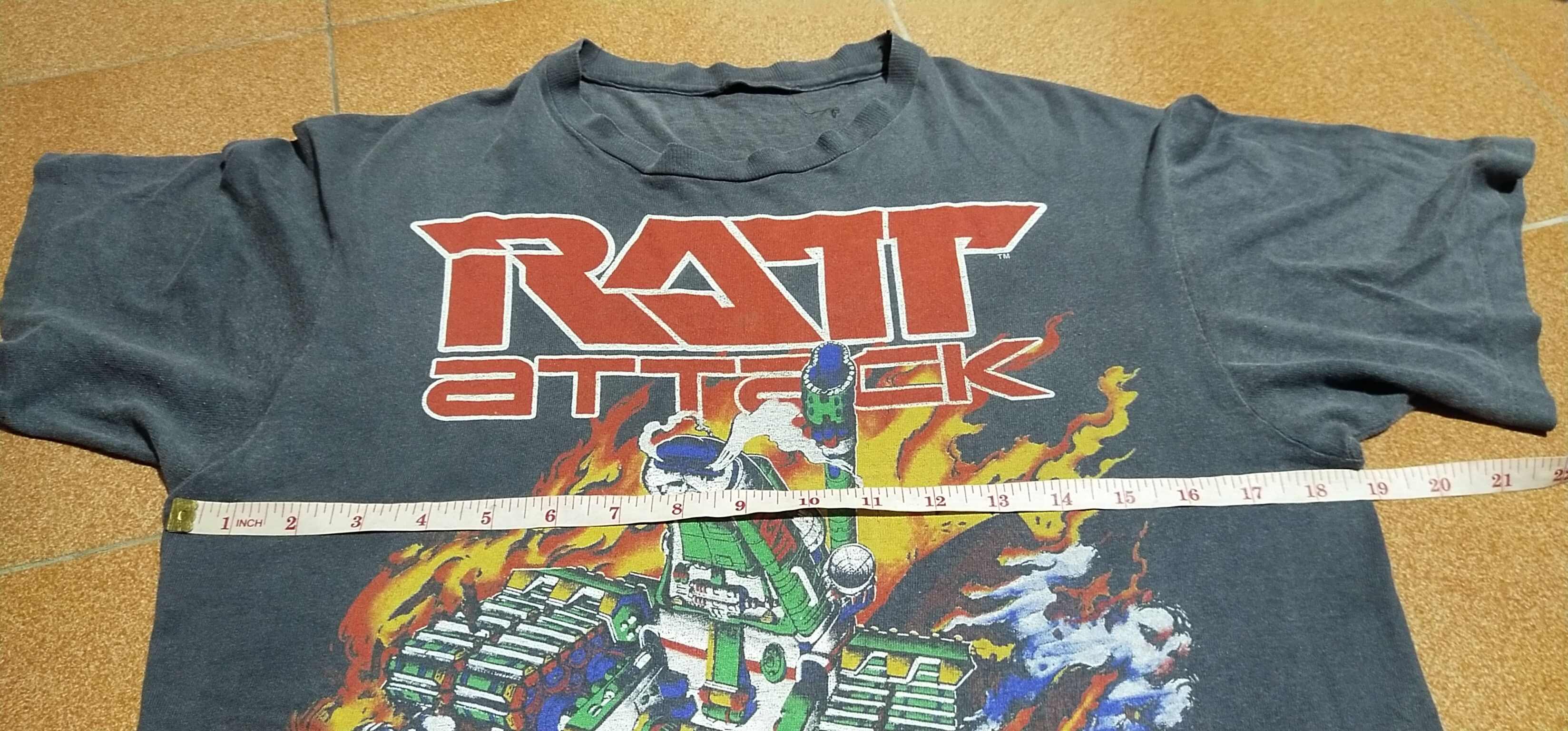 Band Tees × Vintage FINAL DROP TRUE VINTAGE METAL BAND Size US M / EU 48-50 / 2 - 15 Thumbnail