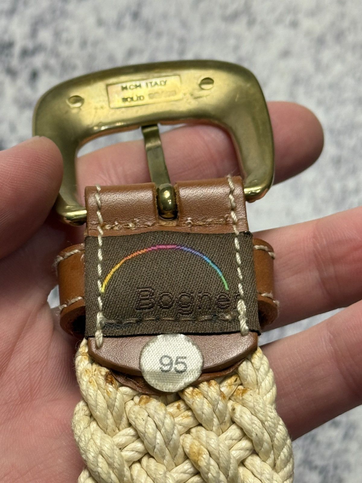 Bogner Vintage Bogner Streetwear Rare Belt Y2K Avant Garde Size ONE SIZE - 12 Thumbnail