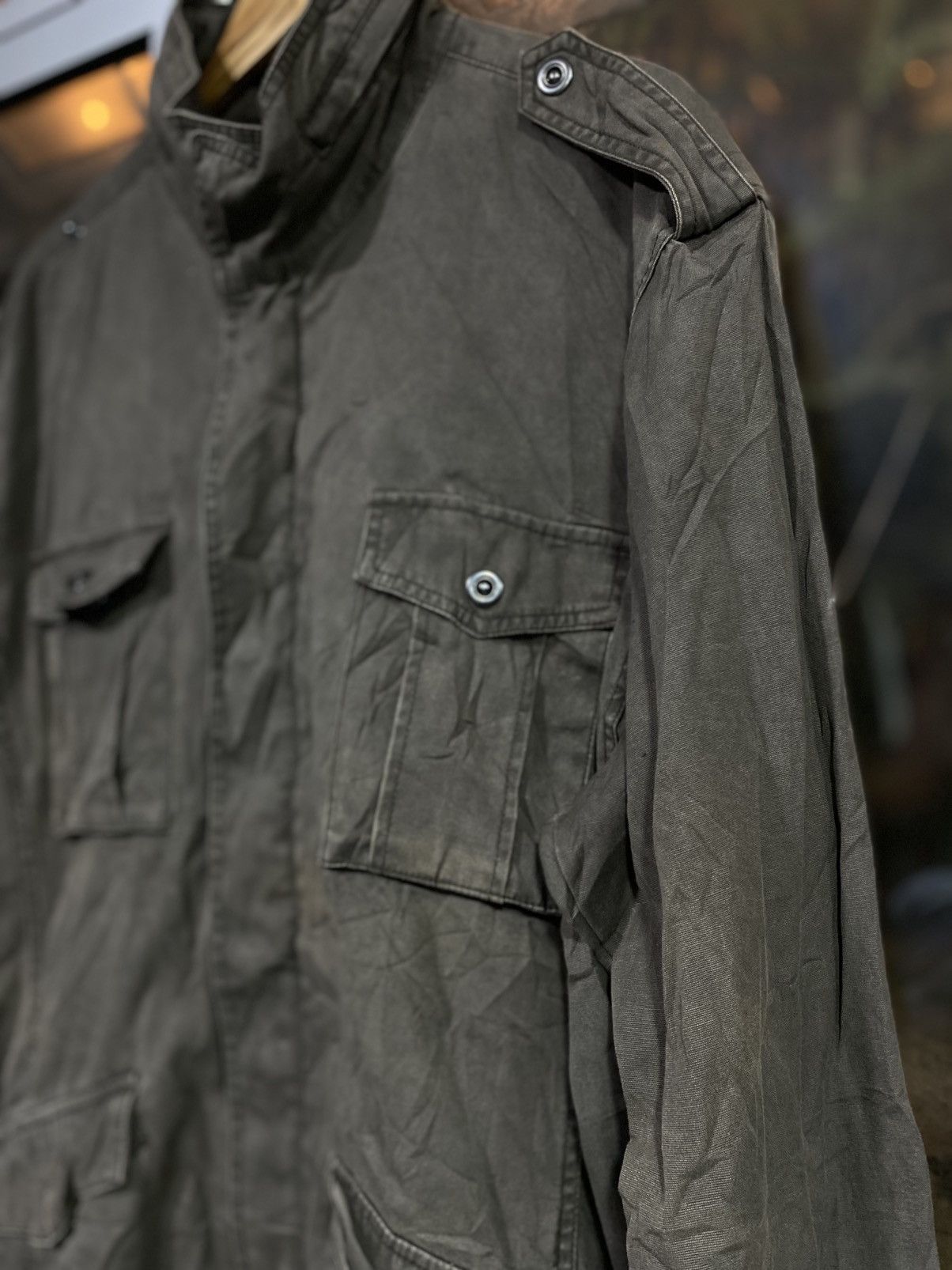 Japanese Brand Vintage parka Army Jacket Size US XL / EU 56 / 4 - 6 Thumbnail