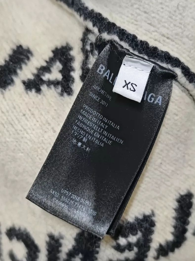 Balenciaga Balenciaga size xs Black Bullet Screen Cardigan sweater 25 Size US XS / EU 42 / 0 - 5 Thumbnail